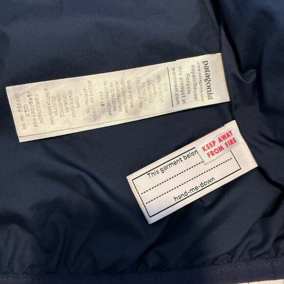 Patagonia Baby Toddler Retro-X cream sherpa fleece full zip lined jacket size 2T - Picture 6 of 9